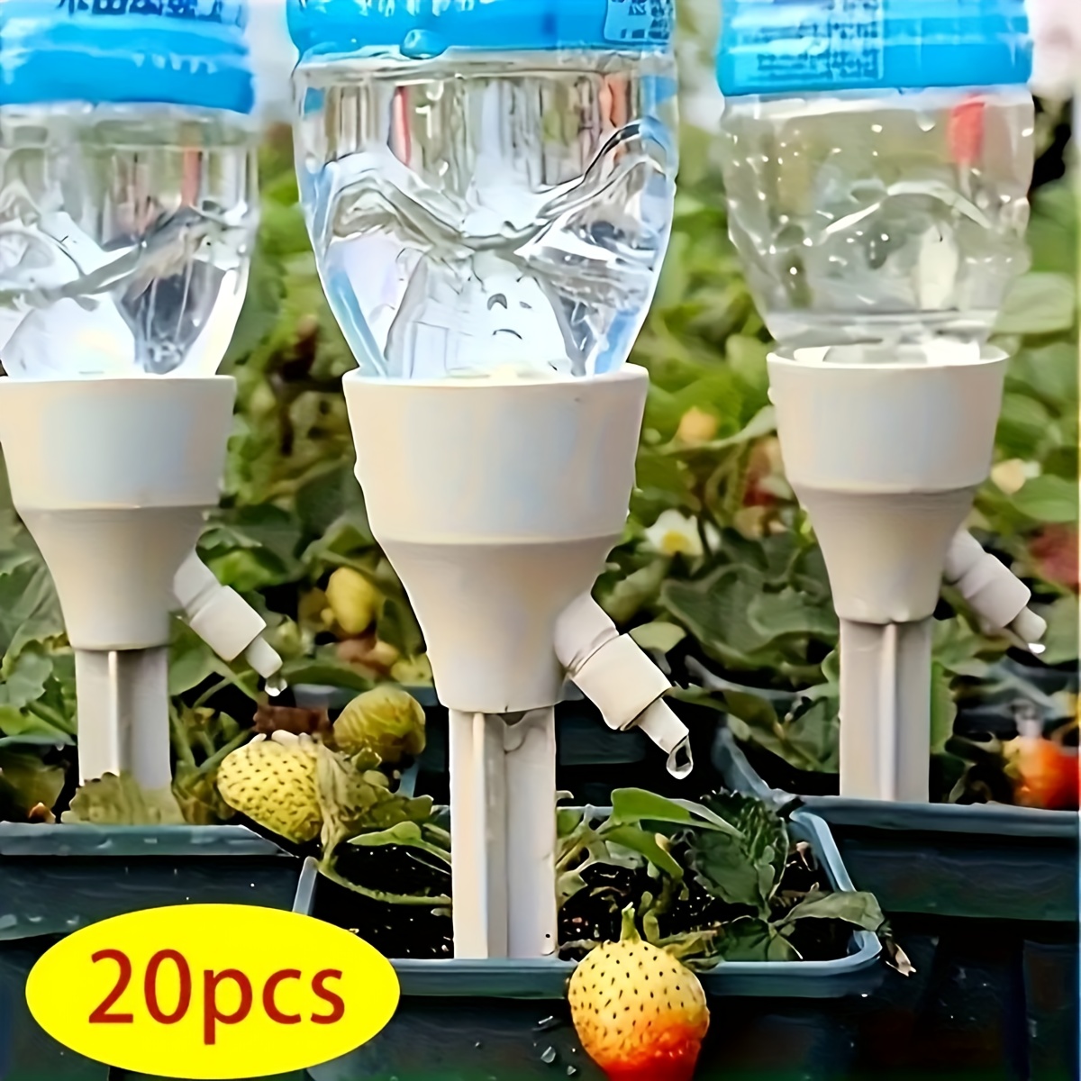 20개 자동 식물 점적 관개 키트, 조절 가능한 물 흐 - Self Watering Insert 리뷰 및 가격