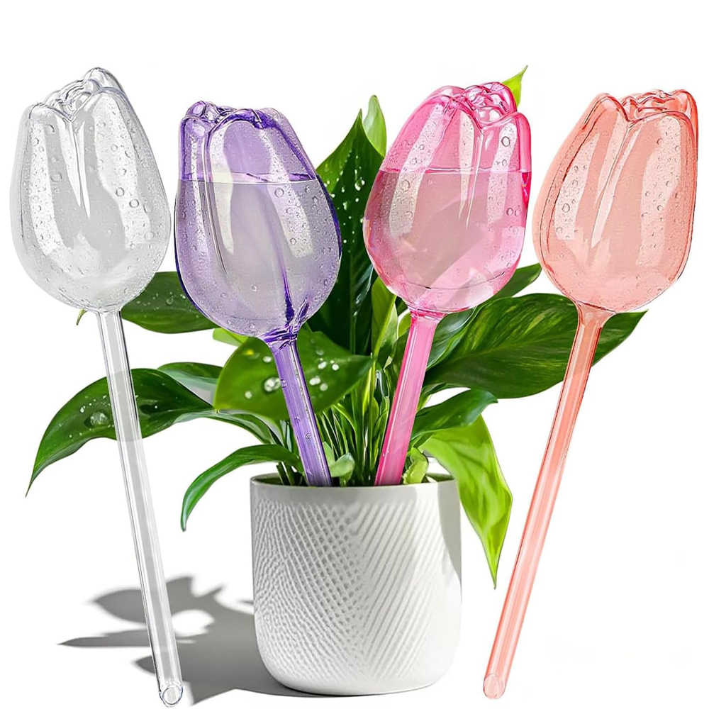 2/4개입 튤립 모양 자동 급수 화분, 화분 삽입물,  - Self Watering Insert 리뷰 및 가격