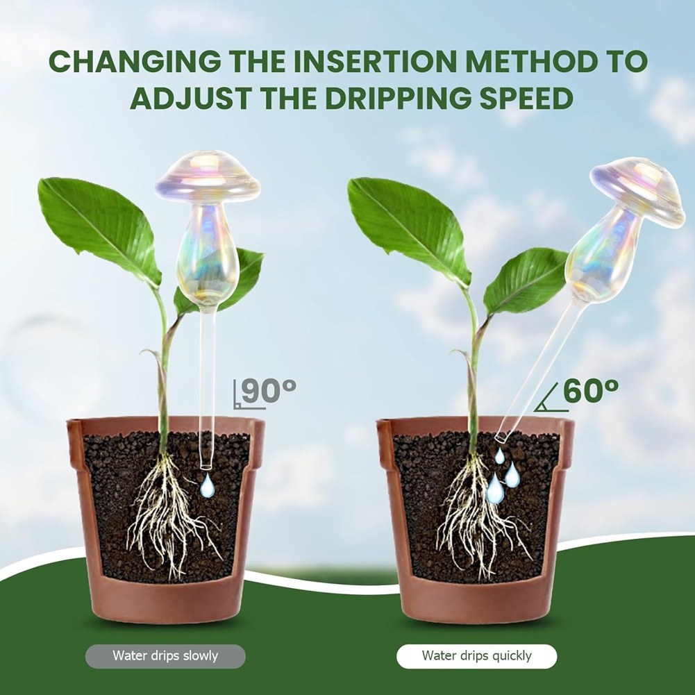 A56K 식물 급수 글로브-2개 자동 급수 플랜터 인서 - Self Watering Insert 리뷰 및 가격
